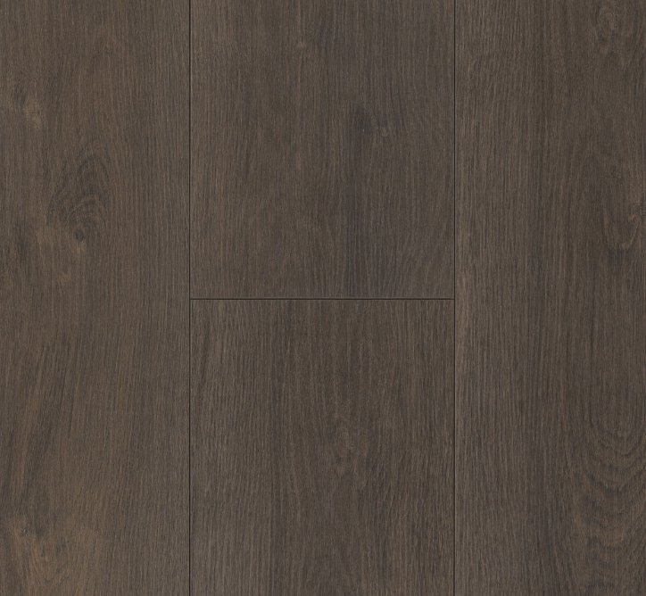 close-up angle of Extra-wide Parador Oak Castell Smoked laminate flooring 