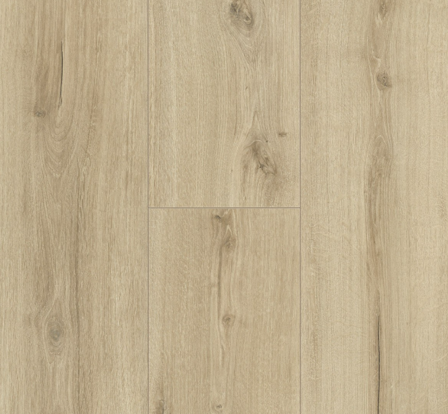 Close-up of the vivid textured surface on Parador Oak Loft Pure laminate flooring.