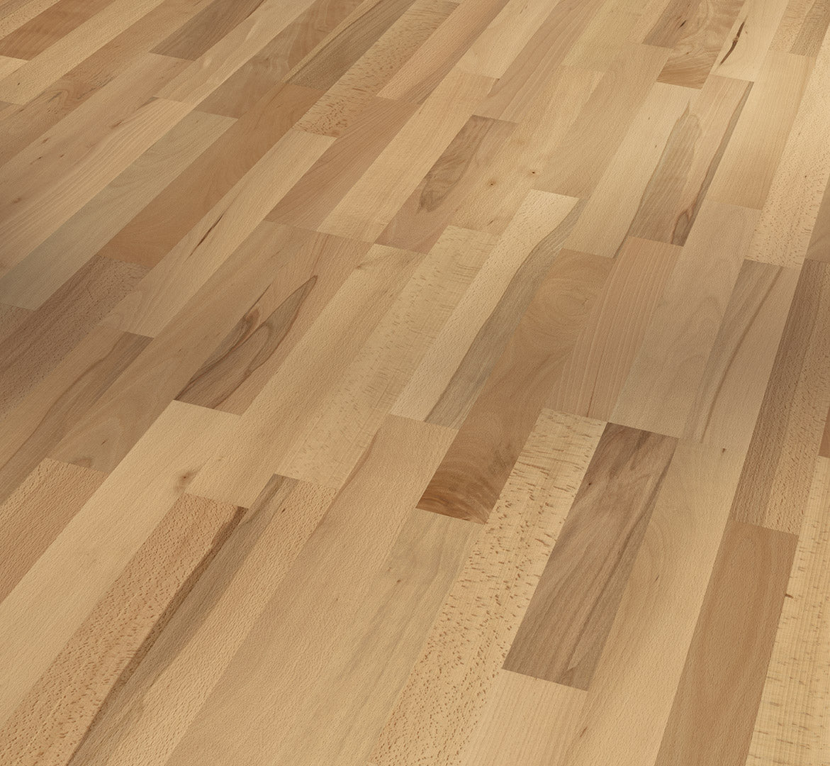 BEECH Classic 3060 3-strip Matt lacquer